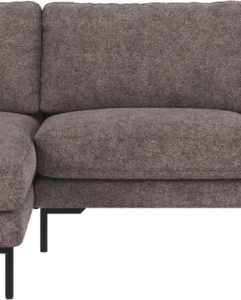 Chaiselongsofa Rowico Corwin Venstrevendt Mørkegrå 270x160 Cm