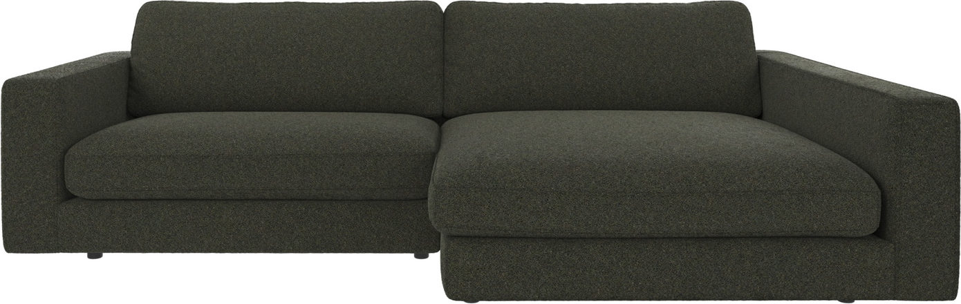 Chaiselongsofa Rowico Duncan Alice 162 Stof Skovgrøn Højrevendt Modulsofa 258x150 Cm Fscâ -mix