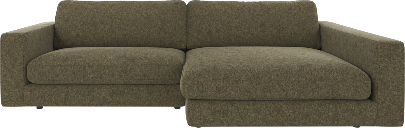 Chaiselongsofa Rowico Duncan Højrevendt Grøn Brenda 77 Polyester 258x150 Cm