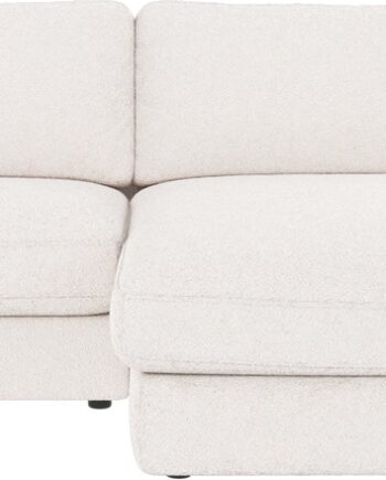 Chaiselongsofa Rowico Duncan   Højrevendt Loungesofa   Hvidt Alice-stof  Nordisk Design  258x150 Cm