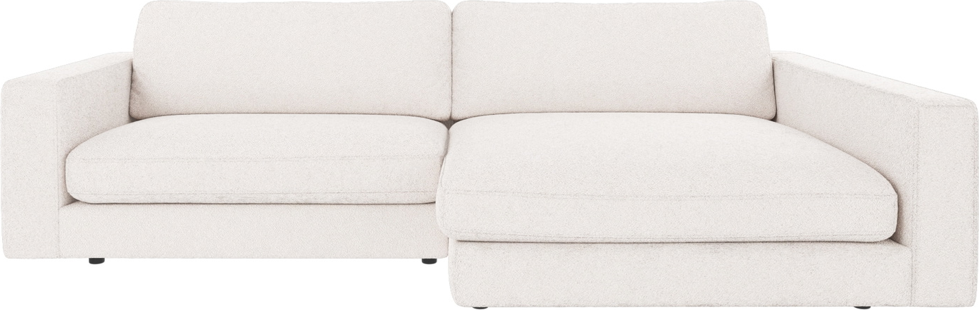 Chaiselongsofa Rowico Duncan   Højrevendt Loungesofa   Hvidt Alice-stof  Nordisk Design  258x150 Cm