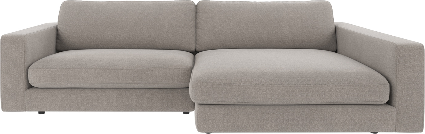 Chaiselongsofa Rowico Duncan Højrevendt Lysegrå Rita 167 78ã 258ã 150 Cm