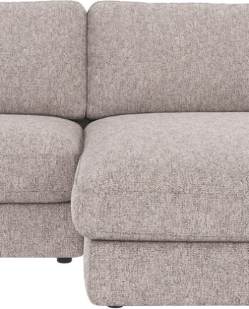 Chaiselongsofa Rowico Duncan Max Højrevendt Grå Stof Modulopbygget Koldskum 258x150 Cm