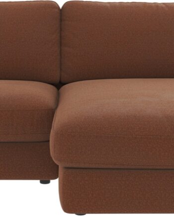 Chaiselongsofa Rowico Duncan Rita 96 Dyb Rød Meleret Højrevendt 100  Polyester 78   258   150 Cm