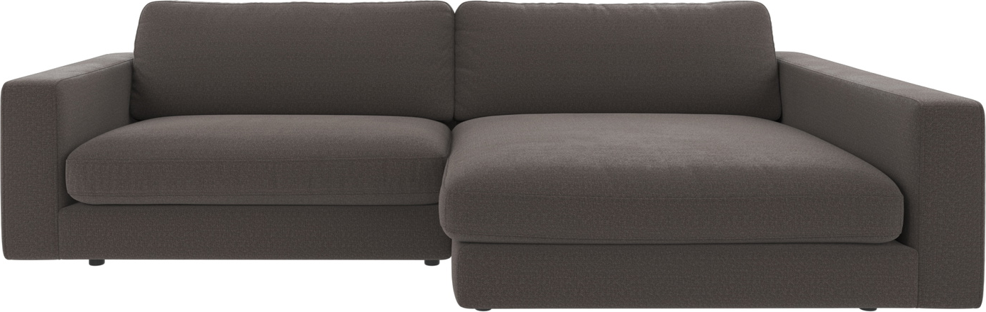 Chaiselongsofa Rowico Duncan Rita Mørkegrå Højrevendt 258x150 Cm
