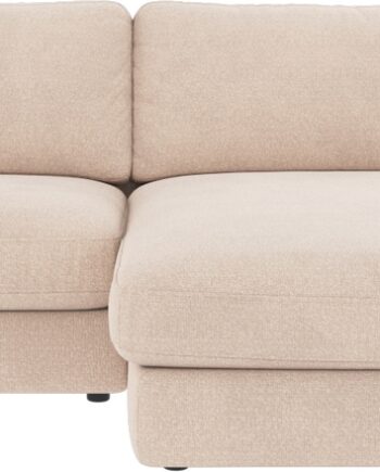 Chaiselongsofa Rowico Duncan Rita-stof Lysebeige   H78   B258   D150 Cm