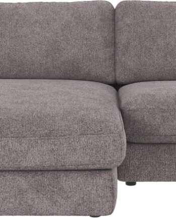 Chaiselongsofa Rowico Duncan Venstrevendt Grå Greg Stof 258x150x78 Cm