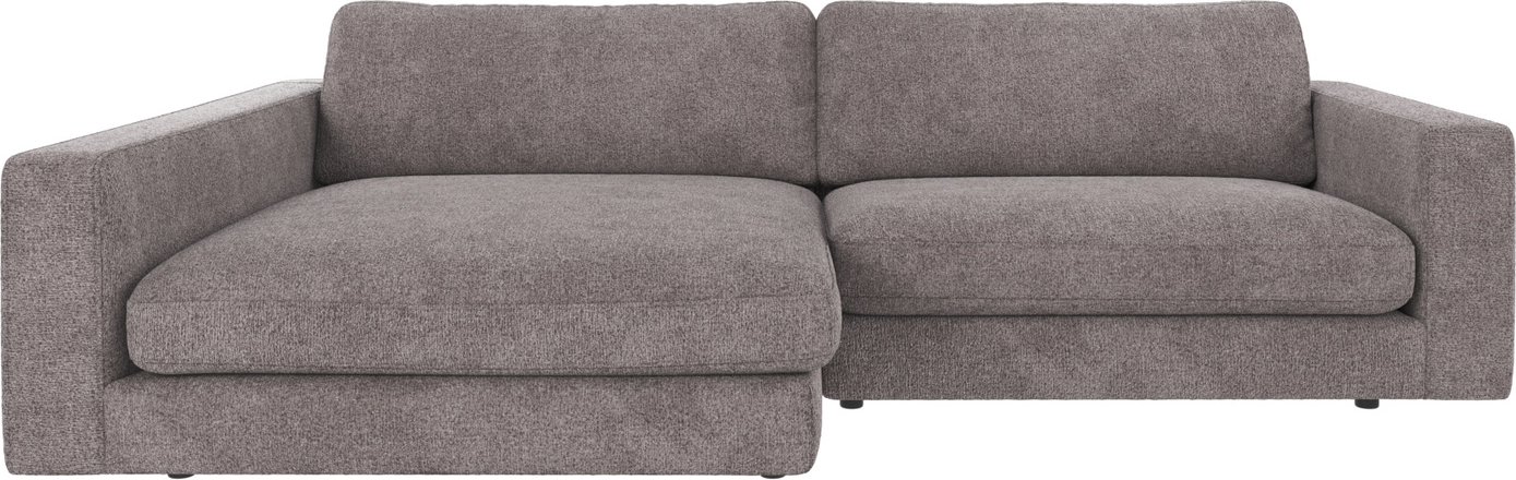 Chaiselongsofa Rowico Duncan Venstrevendt Grå Greg Stof 258x150x78 Cm