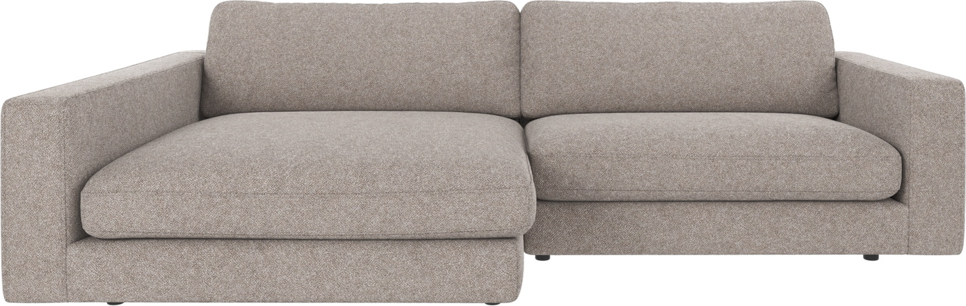 Chaiselongsofa Rowico Duncan Venstrevendt Gråt Bobby-stof