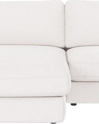 Chaiselongsofa Rowico Duncan Venstrevendt Hvid Bobby   100  Polyester B258xd150 Cm