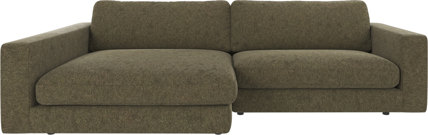 Chaiselongsofa Rowico Duncan Venstrevendt   Grøn Brenda 77 100  Polyester B258ã D150 Cm