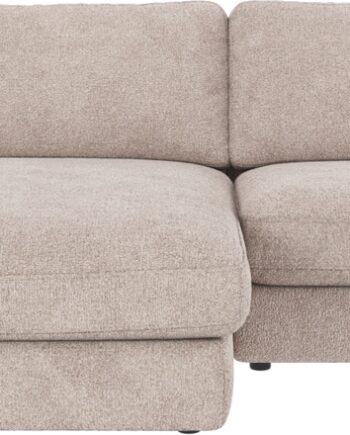 Chaiselongsofa Rowico Duncan Venstrevendt Lysegrå 258x150 Cm Greg 17 100  Polyester