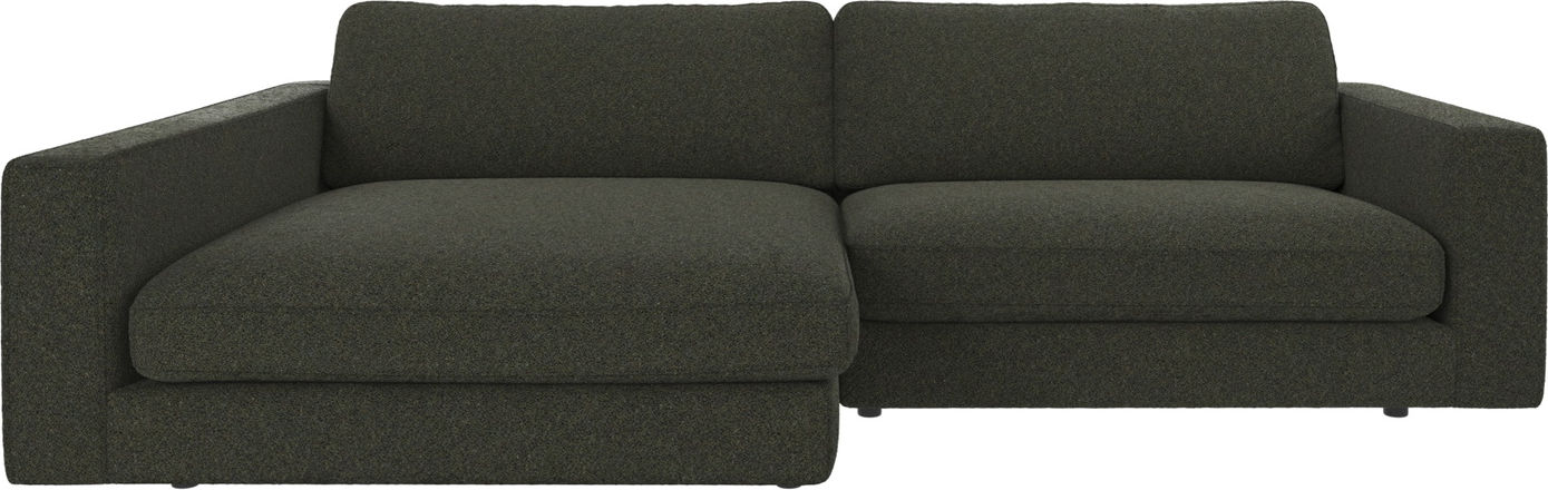 Chaiselongsofa Rowico Duncan Venstrevendt Modulsofa   Skovgrøn Alice Stof