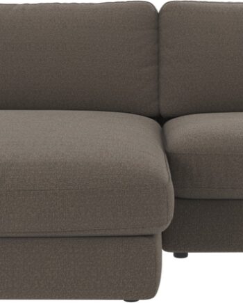 Chaiselongsofa Rowico Duncan Venstrevendt Stof Rita Mellemgrå 258x150 Cm