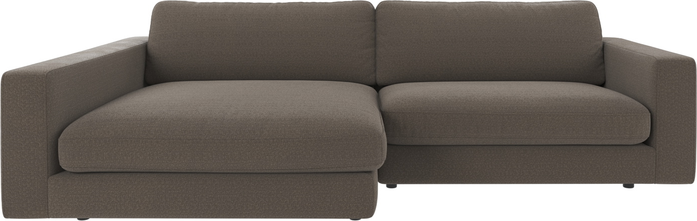 Chaiselongsofa Rowico Duncan Venstrevendt Stof Rita Mellemgrå 258x150 Cm