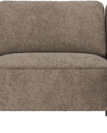 Chaiselongsofa Rowico Norris Anna Mørk Beige Stof B319xd162 Cm Højrevendt