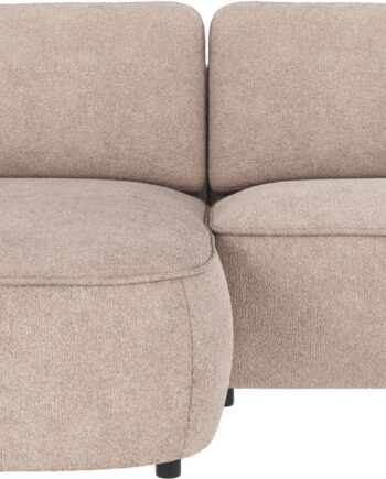 Chaiselongsofa Rowico Norris Greg Venstrevendt Lysebeige 226x162 Cm