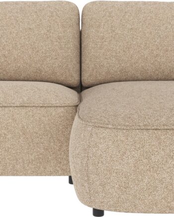 Chaiselongsofa Rowico Norris Højrevendt Beige Bobby Polyester 226ã 162 Cm Loungesofa