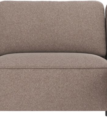 Chaiselongsofa Rowico Norris Højrevendt Beige Brenda Polyester Fscâ -mix Stel