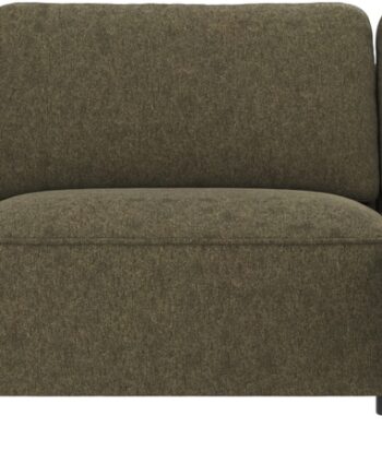 Chaiselongsofa Rowico Norris Højrevendt Brenda 77 Polyester Dyb Grøn 319   162 Cm