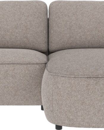 Chaiselongsofa Rowico Norris Højrevendt Grå Stof Bobby 226x162 Cm