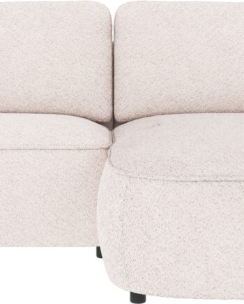 Chaiselongsofa Rowico Norris Højrevendt Hvid Anna   Polyester Loungesofa