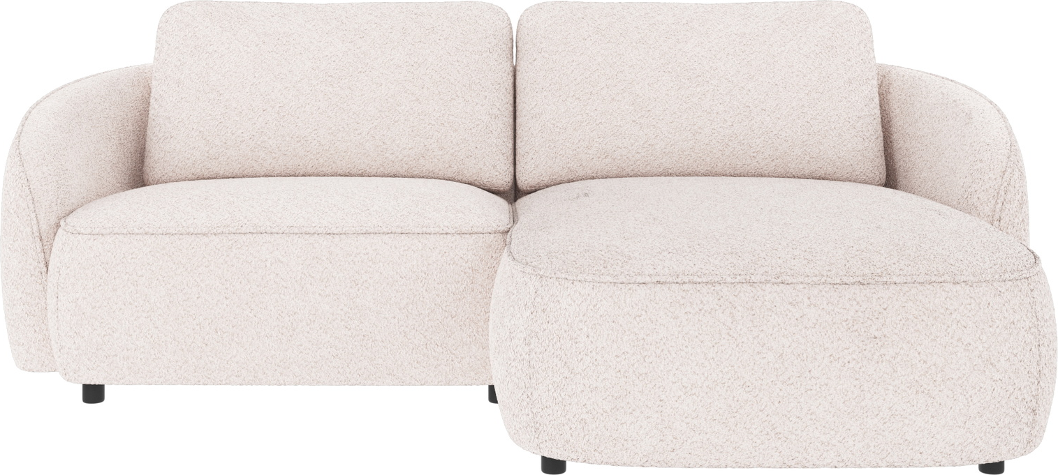 Chaiselongsofa Rowico Norris Højrevendt Hvid Anna   Polyester Loungesofa