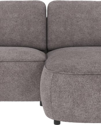Chaiselongsofa Rowico Norris Højrevendt   Gråt Greg-stof 226x162 Cm