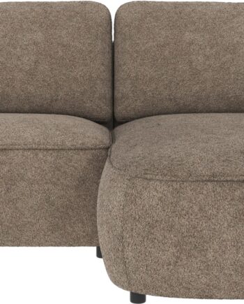 Chaiselongsofa Rowico Norris Højrevendt   Mørk Beige Anna-stof   Skandinavisk Design  Nozag-fjedre Og Fscâ -mix Rammekonstruktion