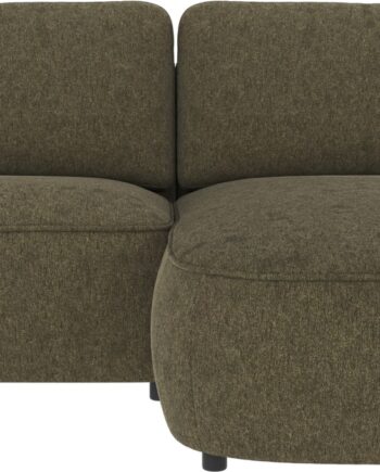 Chaiselongsofa Rowico Norris Højrevendt 226x162 Cm Grøn Polyester Brenda 77