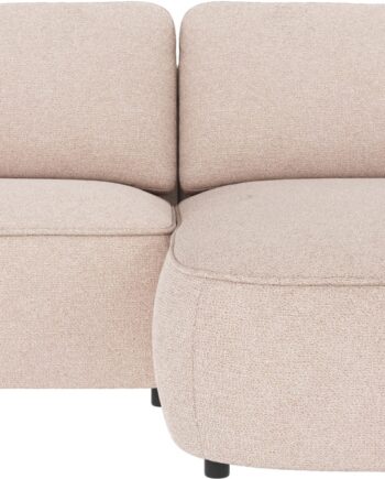 Chaiselongsofa Rowico Norris Max 01 Lysebeige Højrevendt Nordisk Design Med Zigzagfjedre