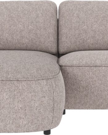 Chaiselongsofa Rowico Norris Max Venstrevendt Grå Stof 80x226x162 Cm