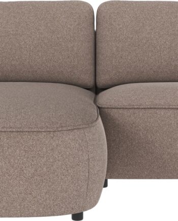 Chaiselongsofa Rowico Norris Venstrevendt Beige Brenda Polyester 226ã 162 Cm