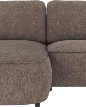 Chaiselongsofa Rowico Norris Venstrevendt Greg   Mørk Beige 226ã 162 Cm