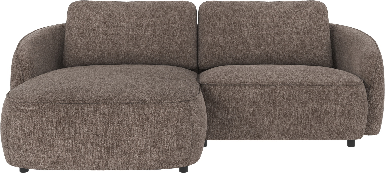 Chaiselongsofa Rowico Norris Venstrevendt Greg   Mørk Beige 226ã 162 Cm