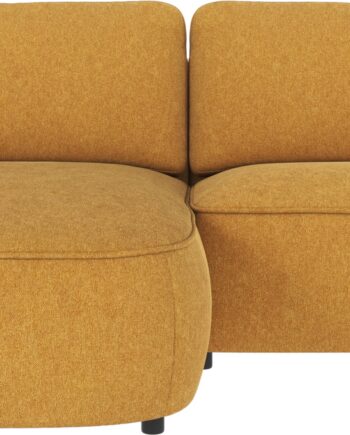 Chaiselongsofa Rowico Norris Venstrevendt Gul Brenda 68 Polyesterstof