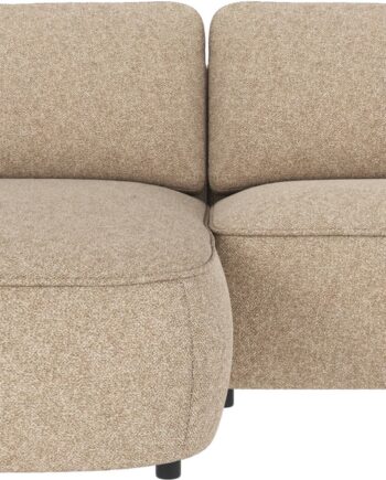 Chaiselongsofa Rowico Norris Venstrevendt   Beige Bobby Polyester H80x226x162 Cm