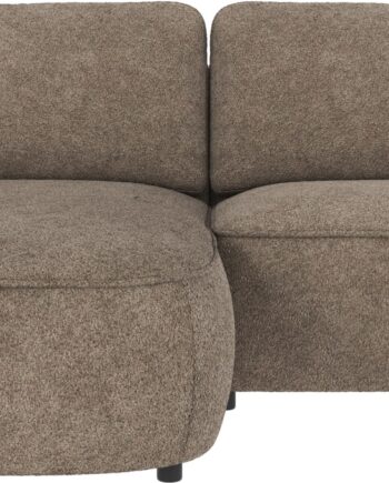 Chaiselongsofa Rowico Norris Venstrevendt   Mørk Beige Anna Polyester 100 000 Martindale Fsc-certificeret