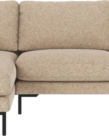 Chaiselongsofa Venstrevendt Rowico Corwin Beige Polyester Bobby   270x160 Cm Sorte Ben