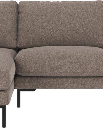 Chaiselongsofa Venstrevendt Rowico Corwin   Bobby   Mørk Beige Polyester   270ã 160ã 83 Cm