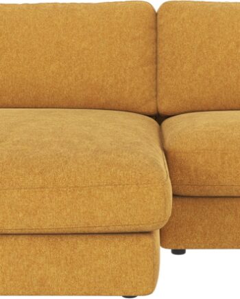 Chaiselongsofa Venstrevendt Rowico Duncan Brenda Gul 100  Polyester Fscâ -mix