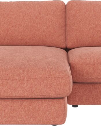 Chaiselongsofa Venstrevendt Rowico Duncan Brenda Rød 100  Polyester 78x258x150 Cm