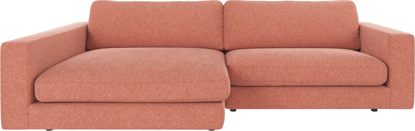 Chaiselongsofa Venstrevendt Rowico Duncan Brenda Rød 100  Polyester 78x258x150 Cm