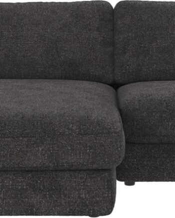 Chaiselongsofa Venstrevendt Rowico Duncan Robin 66 Mørkegrå 258x150 Cm Fsc-mix Stof
