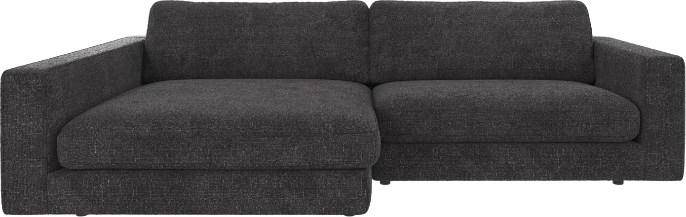 Chaiselongsofa Venstrevendt Rowico Duncan Robin 66 Mørkegrå 258x150 Cm Fsc-mix Stof