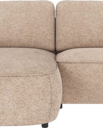 Chaiselongsofa Venstrevendt Rowico Norris Anna   Lysebeige Polyester Nordisk Design