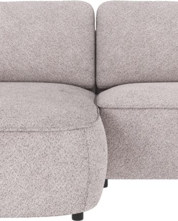 Chaiselongsofa Venstrevendt Rowico Norris Anna-stof Lysegrå B226xd162 Cm