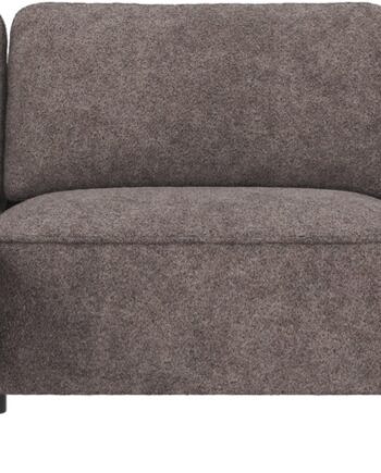 Chaiselongsofa Venstrevendt Rowico Norris Anna-stof Mørkegrå   Skandinavisk Design Med Nozag-fjedre Og Koldskum