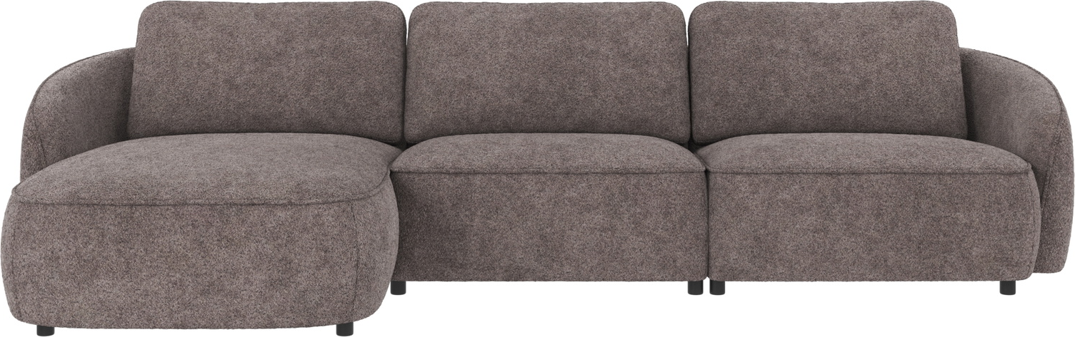 Chaiselongsofa Venstrevendt Rowico Norris Anna-stof Mørkegrå   Skandinavisk Design Med Nozag-fjedre Og Koldskum