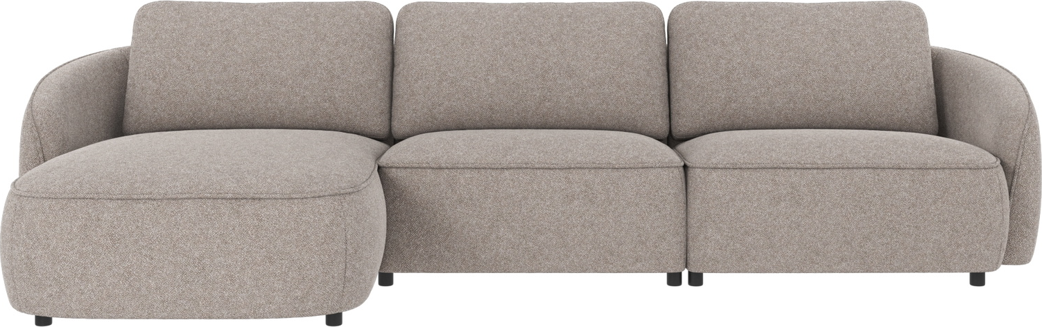 Chaiselongsofa Venstrevendt Rowico Norris Bobby   Grå 319x162x80 Cm Fsc-mix